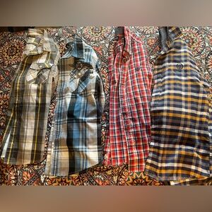 Men's Plaid Shirt Collection